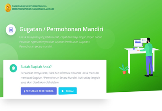 Gugatan/ Permohonan Mandiri